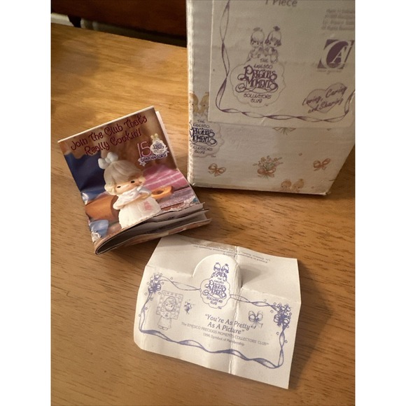 Precious Moment You're As Pretty As A Picture #C0016 New In Box 1996 - Picture 6 of 7